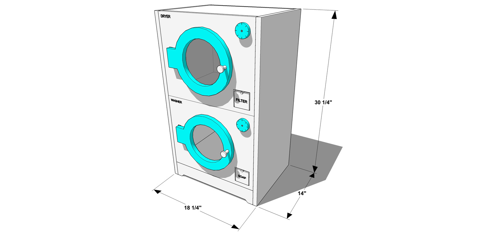 How Wide Is A Washer And Dryer - The Best Dryers of 2017 - Free Diy Toy Plans How To Build A Children S Retro Washer