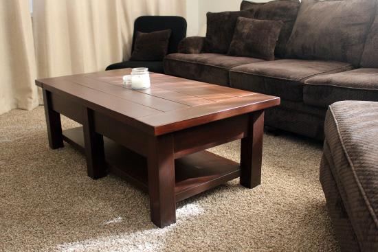 Readers Showcase Johns Benchwright Coffee Table The