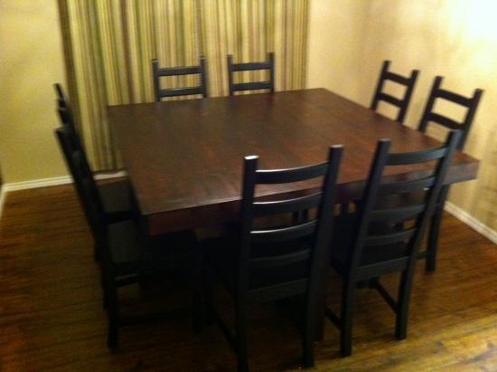 used square dining table